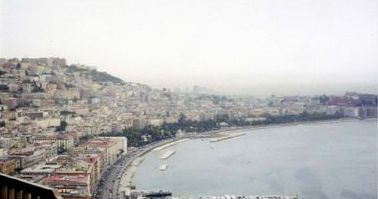 世界の三大美港ナポリ、イタリア