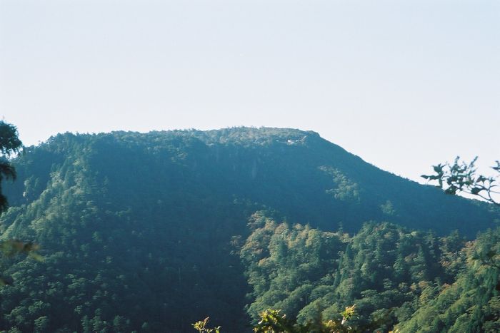 大峰山、龍泉寺宿坊～大天井ヶ岳、山上ヶ岳