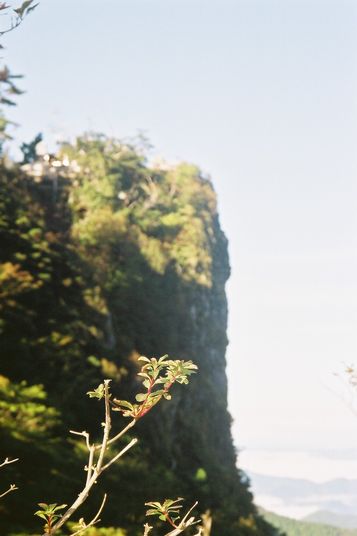 大峰山、洞辻茶屋～龍泉寺宿坊、西の覗