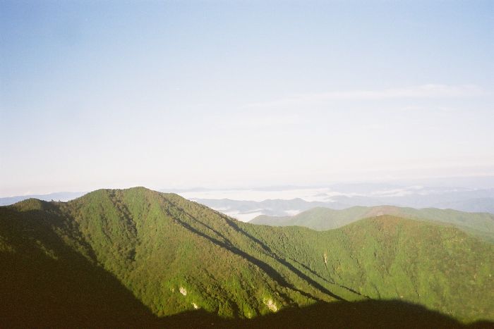 大峰山、龍泉寺宿坊～大天井ヶ岳、大天井ヶ岳山頂の眺望